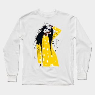 Black girl Long Sleeve T-Shirt